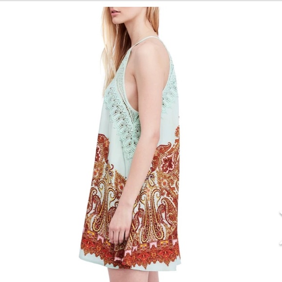 Free People | Shea Printed Mini | Mint Size L - Picture 4 of 4